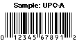UPCA Barcode